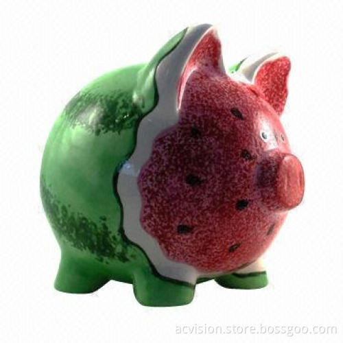 Tehua hot sale ceramic money bank/box for promotion